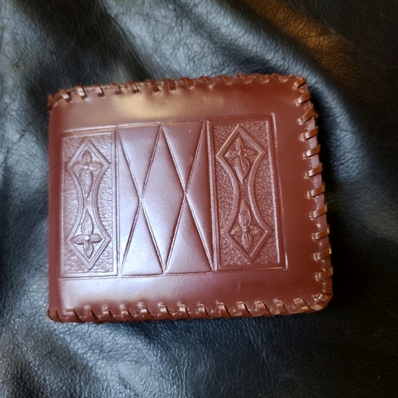 Calfskin genuine leather vintage wallet NEVER USED - Picture 8 of 8